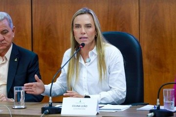 Estudos técnicos para viabilização da linha 2 do metrô estão prontos, anuncia Celina -  (crédito: Foto: Fábio Cruz/Ascom )
