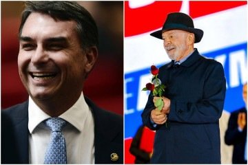 Dentre os votos válidos, sem brancos e nulos, Flávio registra 50,3% das intenções de voto, contra 49,7% de Lula

 -  (crédito: Minervino Júnior/CB/D.A.Press e Ricardo Stuckert)