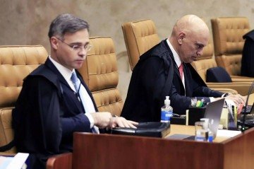 Disputa entre Moraes e Mendonça no STF leva canais de notícias a recorde no Ibope - (crédito: Observatorio da TV) Disputa entre Moraes e Mendonça no STF leva canais de notícias a recorde no Ibope - (crédito: Observatorio da TV)