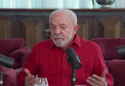 Presidente Lula no podcast "Desce a Letra Show" -  (crédito: Reprodu&ccedil;&atilde;o/Podcast) -Presidente Lula no podcast "Desce a Letra Show" -  (crédito: Reprodu&ccedil;&atilde;o/Podcast)
