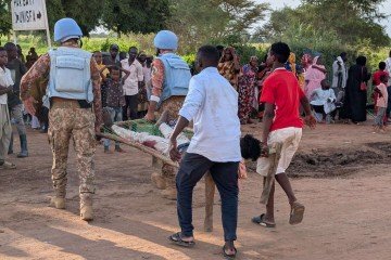 A Força Interina de Segurança das Nações Unidas para Abyei reforçou a segurança e o envolvimento com a comunidade para restabelecer a calma - (crédito: Reprodução/X @UNISFA_1) A Força Interina de Segurança das Nações Unidas para Abyei reforçou a segurança e o envolvimento com a comunidade para restabelecer a calma - (crédito: Reprodução/X @UNISFA_1)