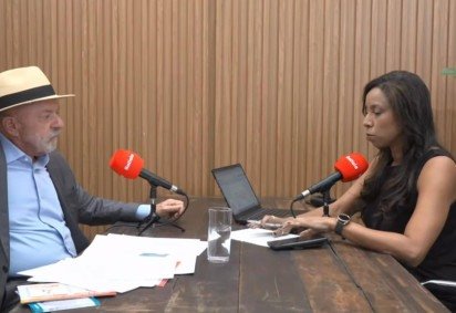 Entrevista do Lula a Rádio Itatiaia -  (crédito: Reprodução )