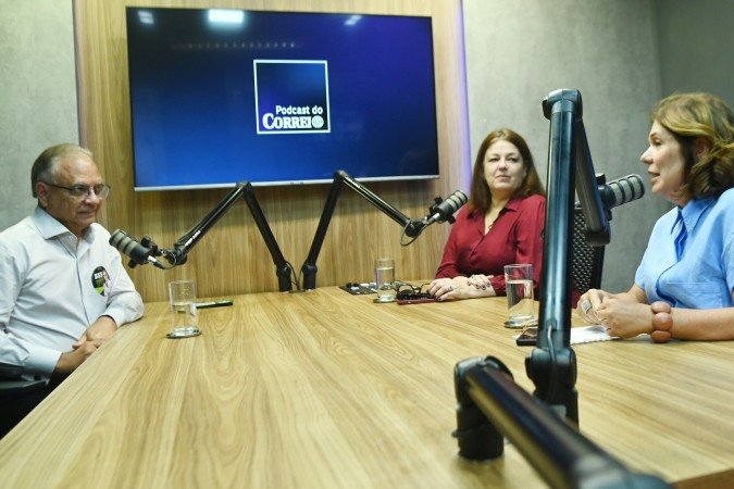  17/09/2026. Ed Alves/CB/D.A Press. Cidades. Podcast com Ronaldo Fonseca. 