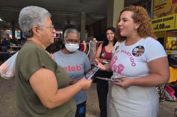 Segundo a candidata, as demandas da população se concentram principalmente nas áreas de saúde, educação e transporte público - (crédito: Carlos Silva/CB/D.A.Press) Segundo a candidata, as demandas da população se concentram principalmente nas áreas de saúde, educação e transporte público - (crédito: Carlos Silva/CB/D.A.Press)