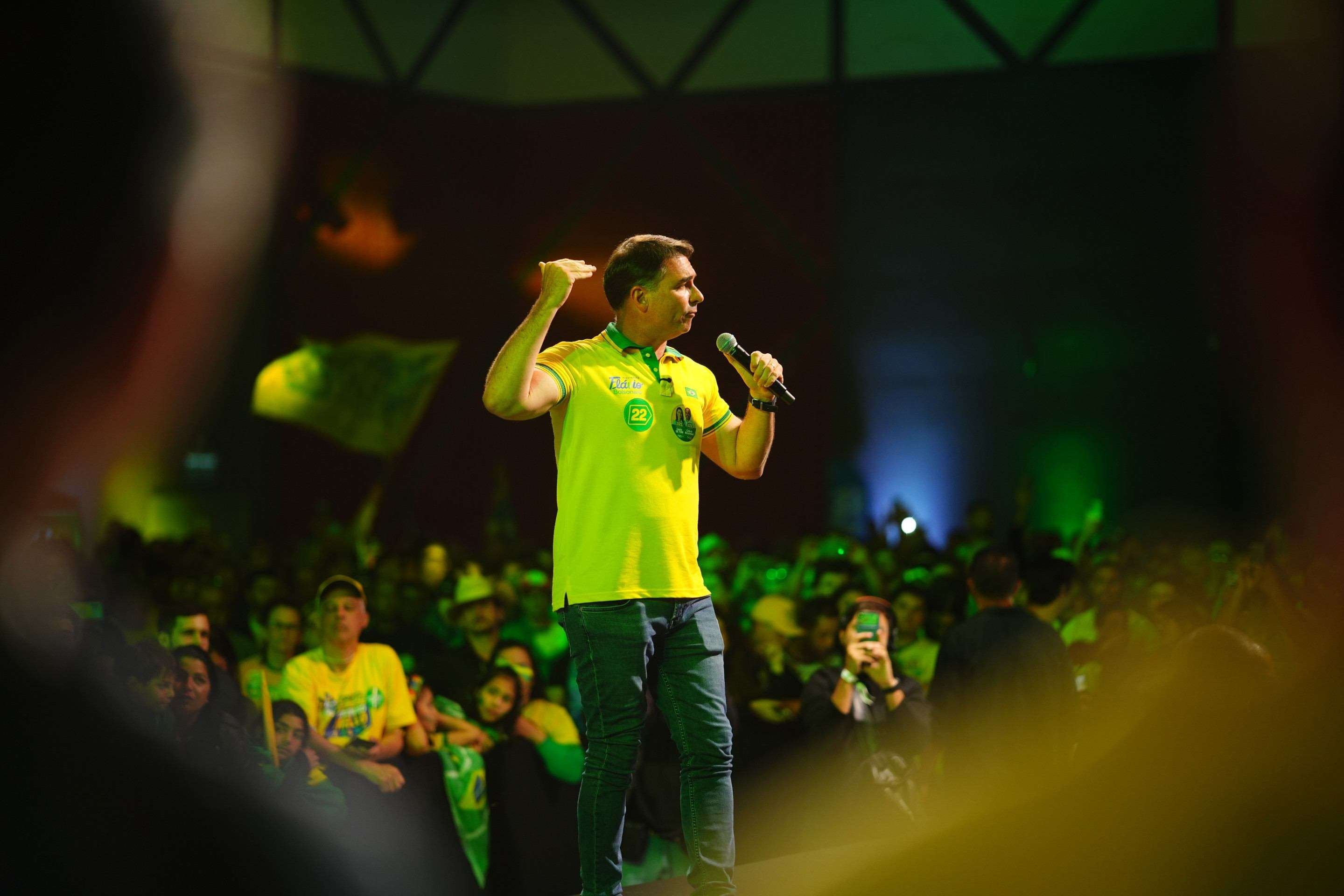 Flávio promete parceria com Jorginho e cita SC como referência para o Brasil - Foto