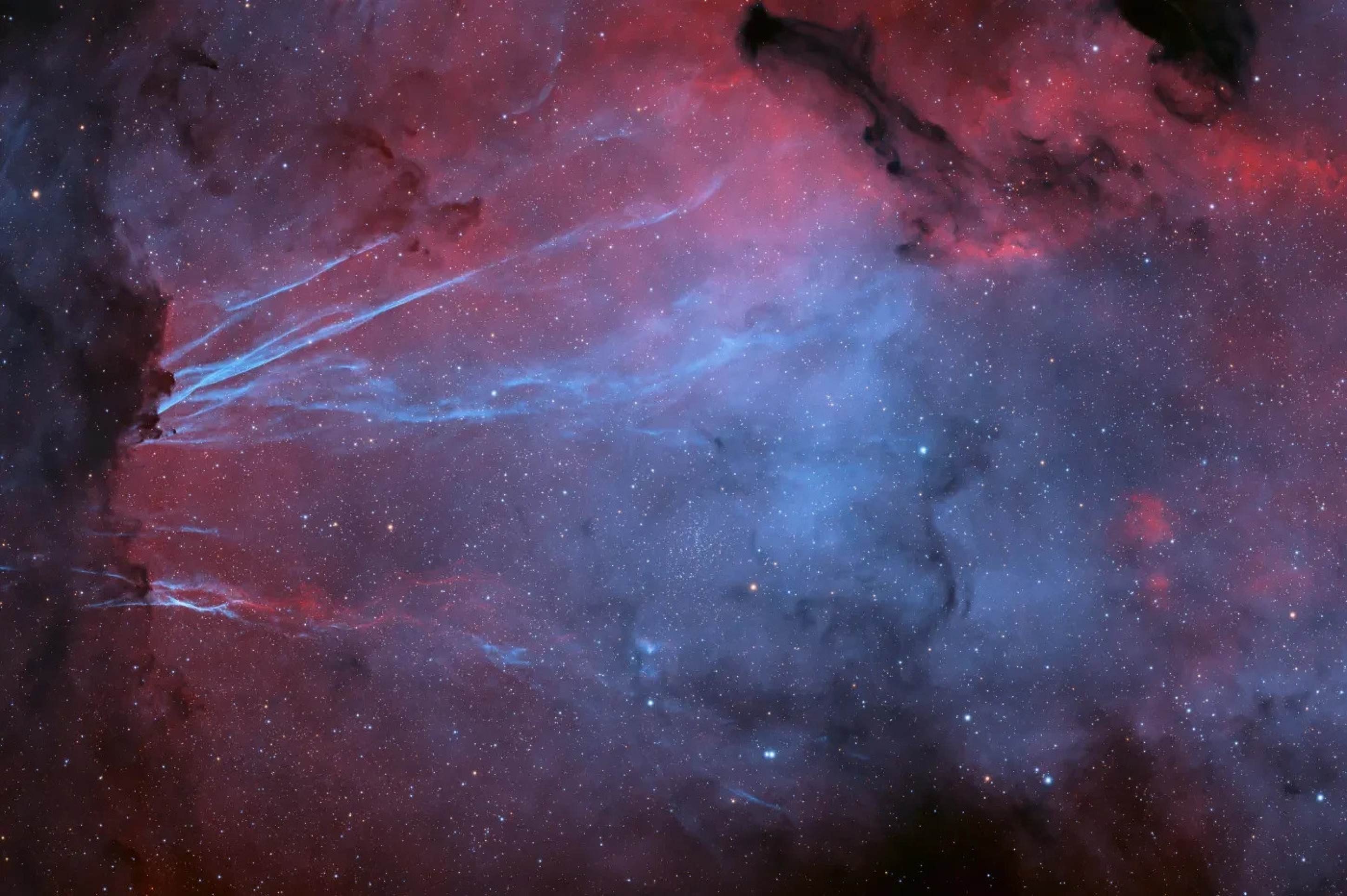 Fotografia "Sombras e Luz Estelar" está entre as melhores da categoria de estrelas e nebulosas