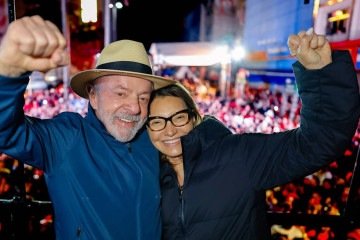 Logo ap&oacute;s as elei&ccedil;&otilde;es presidenciais de 2022, Man&eacute; da Carne publicou em suas redes sociais um ataque direcionado &agrave; primeira-dama e ao presidente Lula -  (crédito: Ricardo Stuckert)