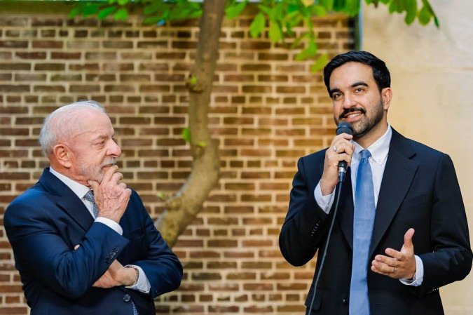 21.09.2026 - Presidente da República, Luiz Inácio Lula da Silva, durante Audiência ao Prefeito da Cidade de Nova York, Zohran Mamdani, realizado na residência Oficial, Nova York - EUA.

Foto: Ricardo Stuckert.