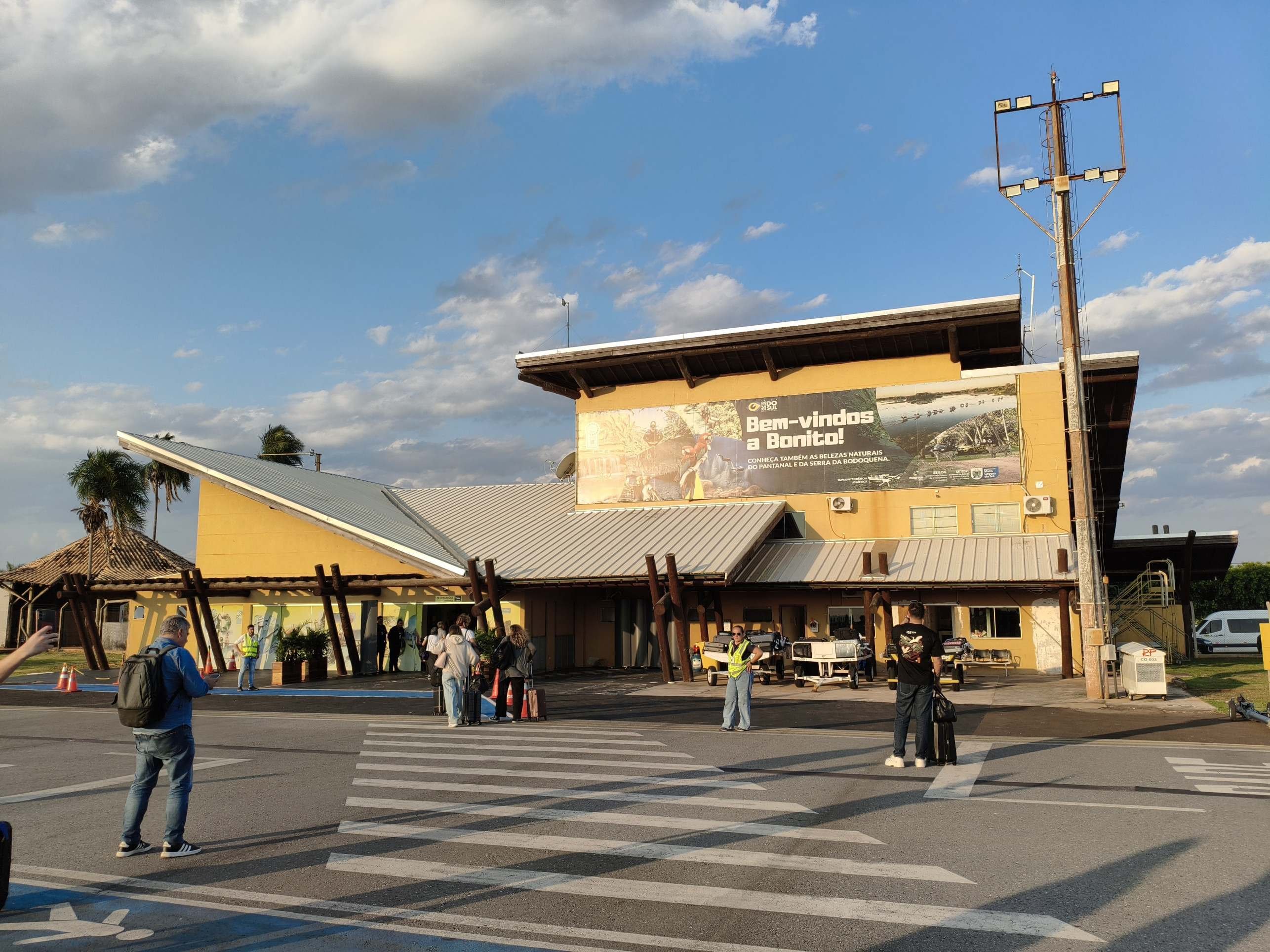 Aeroporto de Bonito, no Mato Grosso do Sul: porta de entrada para o ecoturismo no estado