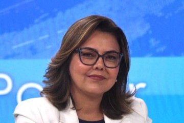  Leila do V&ocirc;lei e Michelle Bolsonaro est&atilde;o &agrave; frente na pesquisa para o Senado -  (crédito:  Marcelo Ferreira/CB/D.A Press)