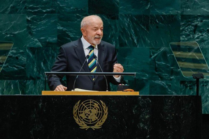 Lula afirmou que o Brasil tem buscado combinar crescimento econômico e redução das emissões - (crédito: Foto: Ricardo Stuckert.) Lula afirmou que o Brasil tem buscado combinar crescimento econômico e redução das emissões - (crédito: Foto: Ricardo Stuckert.)