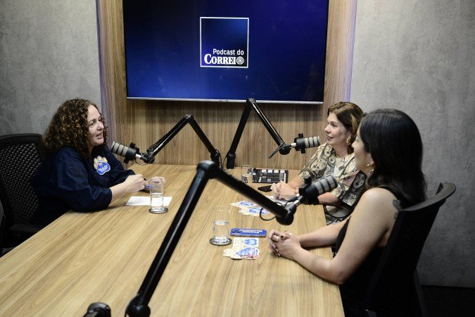 22/09/2026. Crédito: Minervino Júnior/CB/D.A Press. Brasil. Brasilia - DF. Podcast do Correio com a candidata Vanessa Bicho. Na Bancada Sibele Negromonte e Mila Ferreira. - (crédito: Minervino Júnior/CB/D.A.Press) 22/09/2026. Crédito: Minervino Júnior/CB/D.A Press. Brasil. Brasilia - DF. Podcast do Correio com a candidata Vanessa Bicho. Na Bancada Sibele Negromonte e Mila Ferreira. - (crédito: Minervino Júnior/CB/D.A.Press)