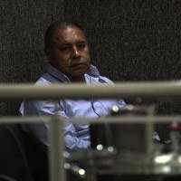 Fórum do Recanto das Emas. Julgamento do ex-deputado distrital Carlos Xavier acusado de mandante de um assassinato. -  (crédito:  Marcelo Ferreira/CB/D.A Press)