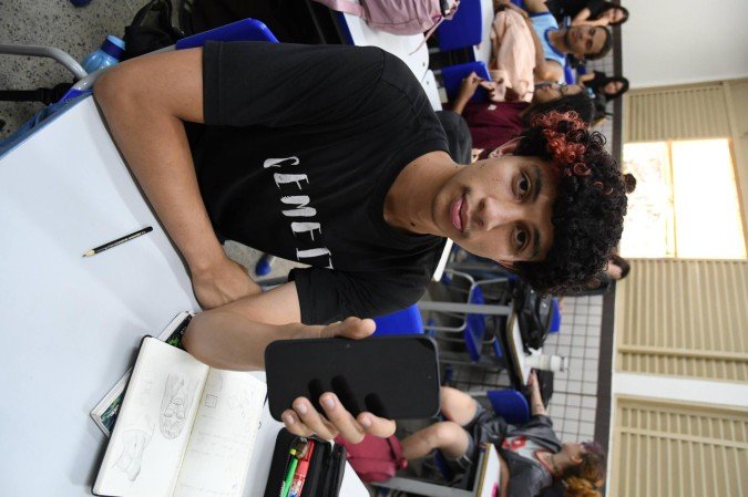  Alex Silva, 17 anos, percebeu melhora no rendimento