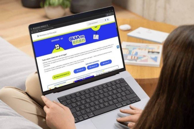 O guia organiza vídeos, tutoriais, notícias, dicas e respostas a perguntas frequentes. -  (crédito: Divulgação/MEC)