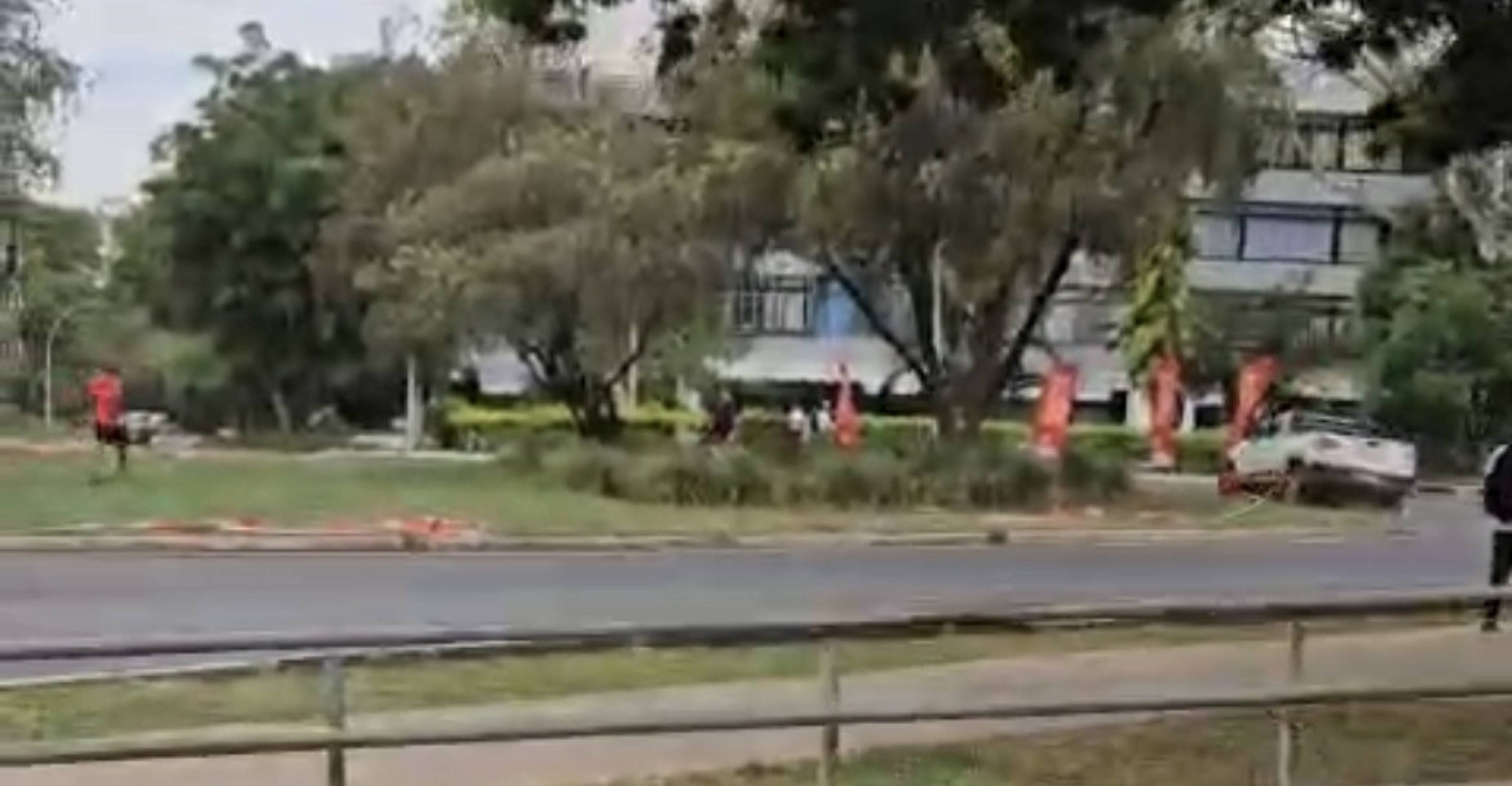 Motorista atropela material de campanha de Ricardo Valle (PT) -  (crédito: Divulgação)