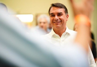 Flávio Bolsonaro -  (crédito: Vittor Sales/Divulgação Campanha Flávio Bolsonaro)