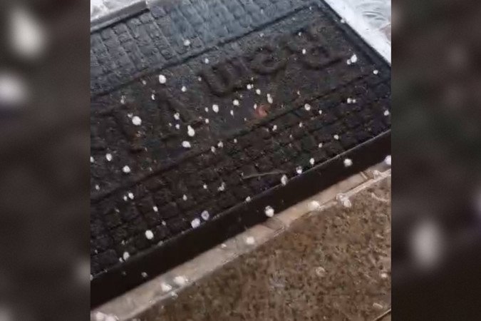 Granizo atinge Ceilândia e Samambaia