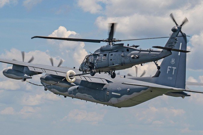 HC-130J chegou ao Brasil em 9 de setembro para integrar o Exercício Conjunto Tápio 2026 - (crédito: 23rd Wing) HC-130J chegou ao Brasil em 9 de setembro para integrar o Exercício Conjunto Tápio 2026 - (crédito: 23rd Wing)
