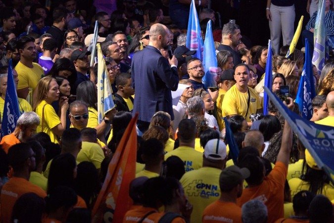 Podemos-DF mobiliza apoio a consolidação de Michele Bolsonaro e Bia Kicis ao Senado. - (crédito: Divulgação ) Podemos-DF mobiliza apoio a consolidação de Michele Bolsonaro e Bia Kicis ao Senado. - (crédito: Divulgação )