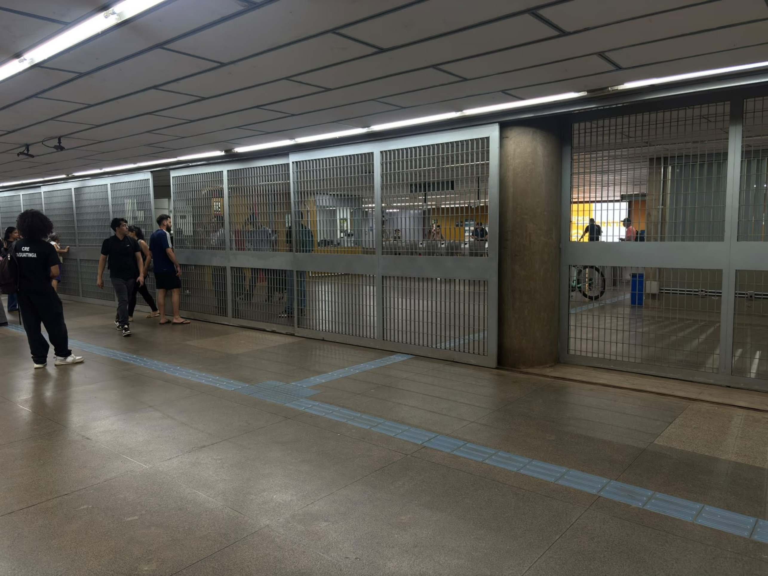 Metrô-DF registra problemas técnicos na noite desta quinta