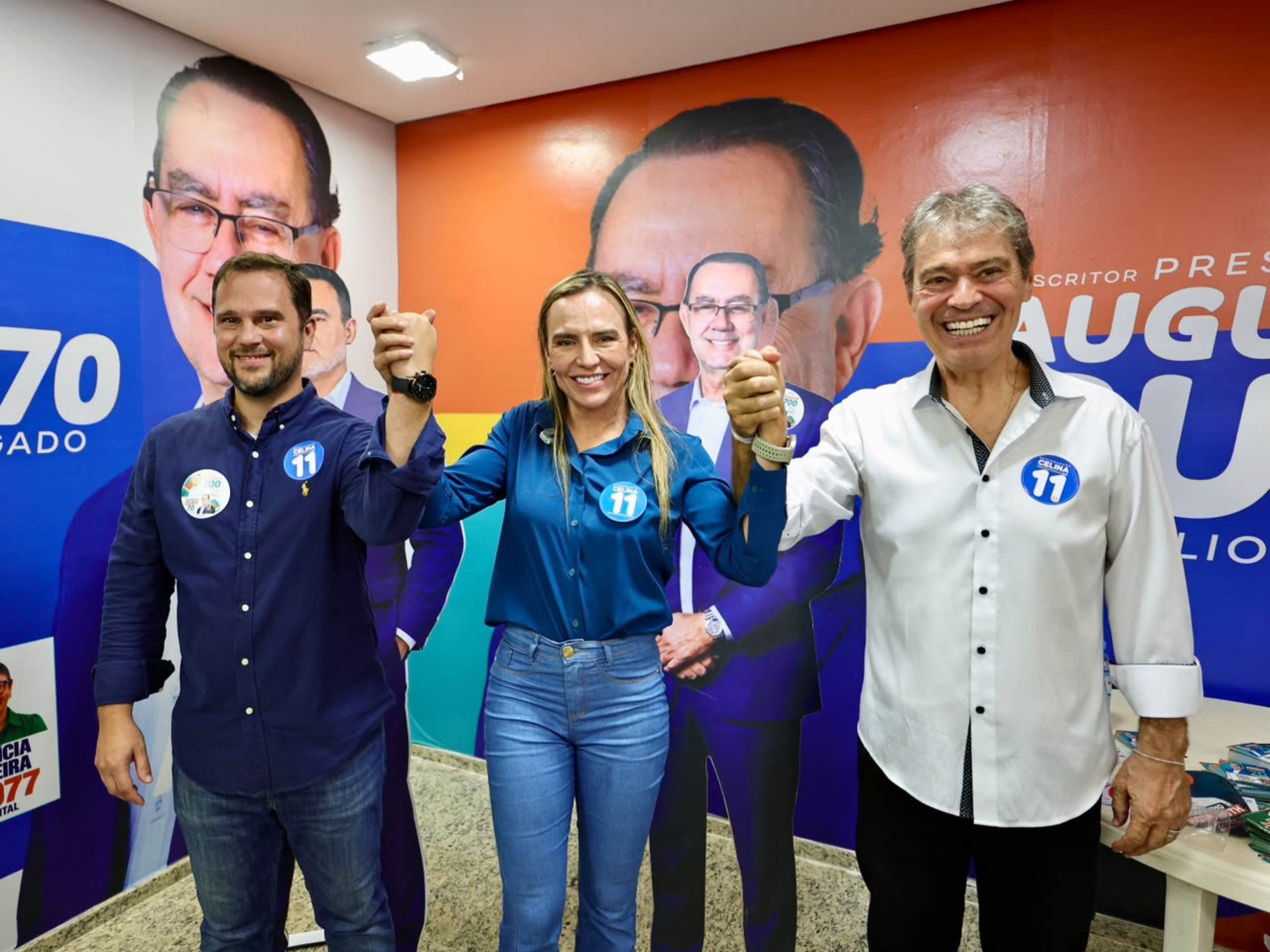 Após veto do TSE, Avante oficializa apoio à reeleição de Celina Leão
