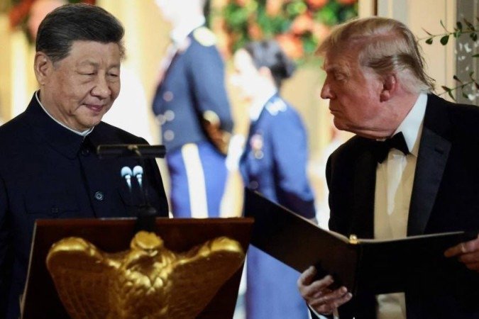 O comércio está ajudando a impulsionar o crescimento na China - (crédito: Getty Images) O comércio está ajudando a impulsionar o crescimento na China - (crédito: Getty Images)
