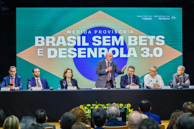 25.09.2026 - Presidente da Rep..blica, Luiz In..cio Lula da Silva, durante an..ncio de novas medidas econ..micas, em S..o Paulo - SP..Foto: Ricardo Stuckert.
- (crédito: Foto: Ricardo Stuckert.) 25.09.2026 - Presidente da Rep..blica, Luiz In..cio Lula da Silva, durante an..ncio de novas medidas econ..micas, em S..o Paulo - SP..Foto: Ricardo Stuckert.
- (crédito: Foto: Ricardo Stuckert.)