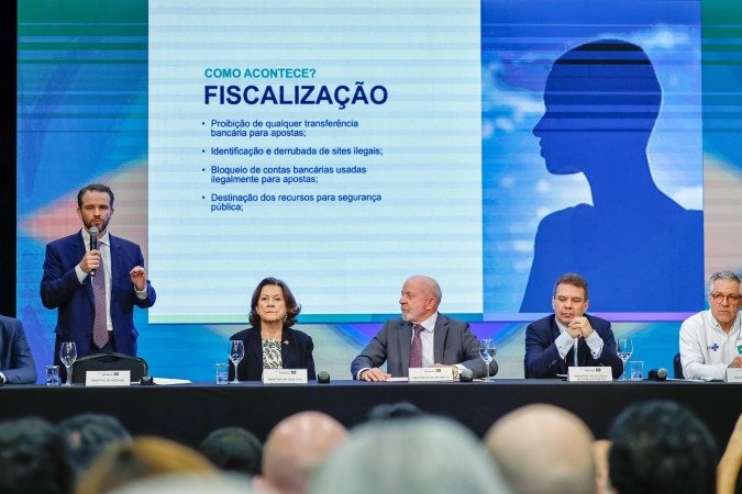 Presidente da República, Luiz Inácio Lula da Silva, durante anúncio de novas medidas econômicas, em São Paulo - SP.
Foto: Ricardo Stuckert. - (crédito: Foto: Ricardo Stuckert.) Presidente da República, Luiz Inácio Lula da Silva, durante anúncio de novas medidas econômicas, em São Paulo - SP.
Foto: Ricardo Stuckert. - (crédito: Foto: Ricardo Stuckert.)