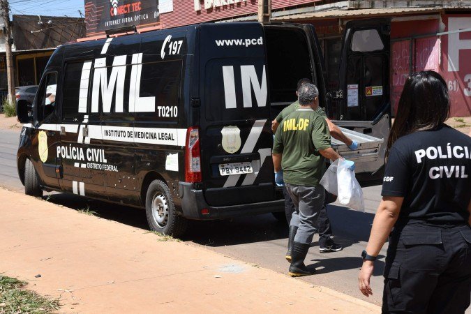 Polícia aguarda o laudo do IML e a perícia feita na casa da mãe do recém-nascido - (crédito: Marcelo Ferreira/CB/D.A Press) Polícia aguarda o laudo do IML e a perícia feita na casa da mãe do recém-nascido - (crédito: Marcelo Ferreira/CB/D.A Press)