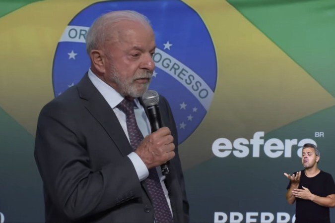 Presidente Lula, durante jantar com empresários e representantes do setor produtivo nesta sexta-feira (25/9) - (crédito: Reprodução) Presidente Lula, durante jantar com empresários e representantes do setor produtivo nesta sexta-feira (25/9) - (crédito: Reprodução)