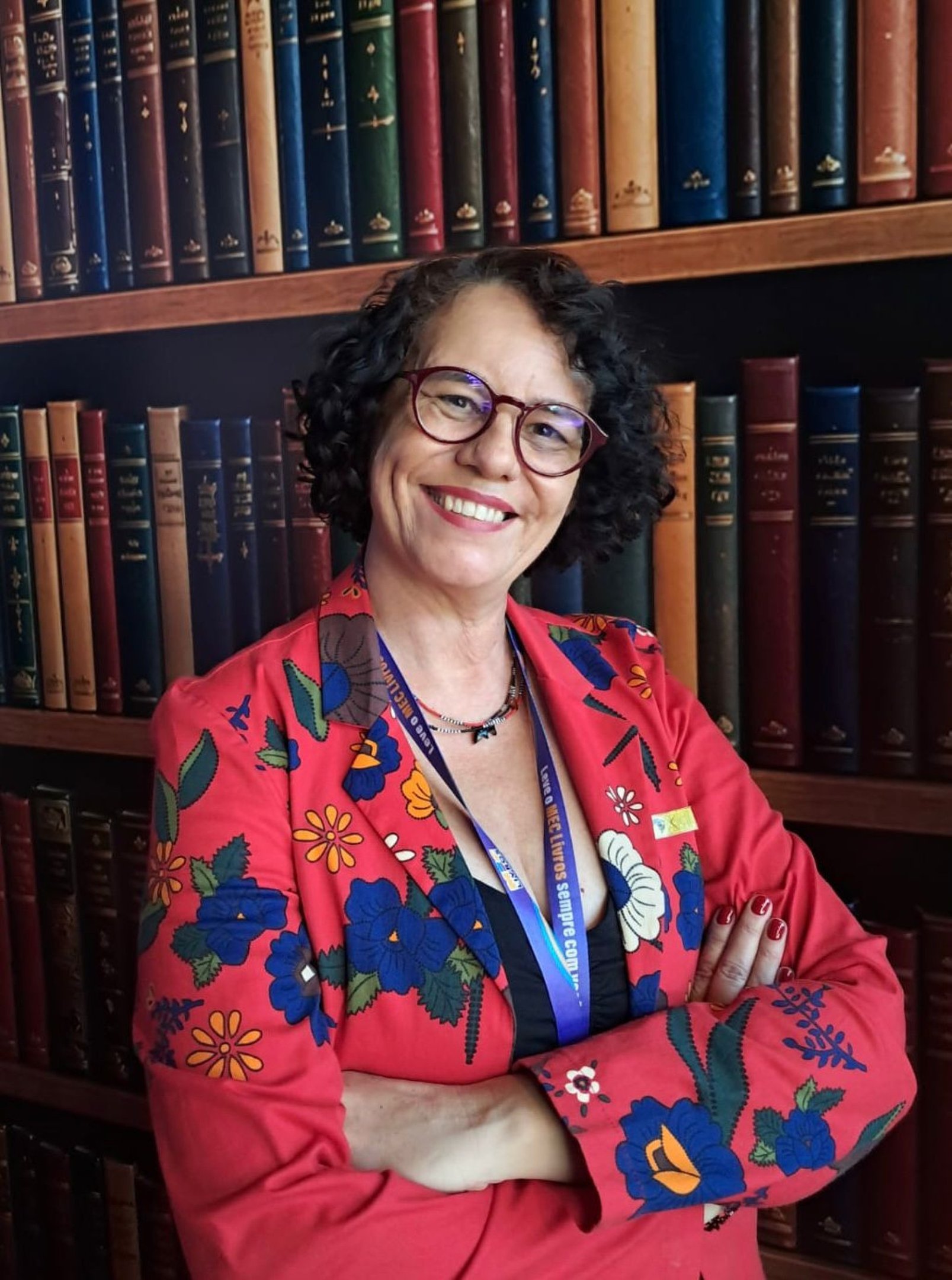 Ana Paula Bernardes, coordenadora da Biblioteca Comunit&aacute;ria Roedores de Livros