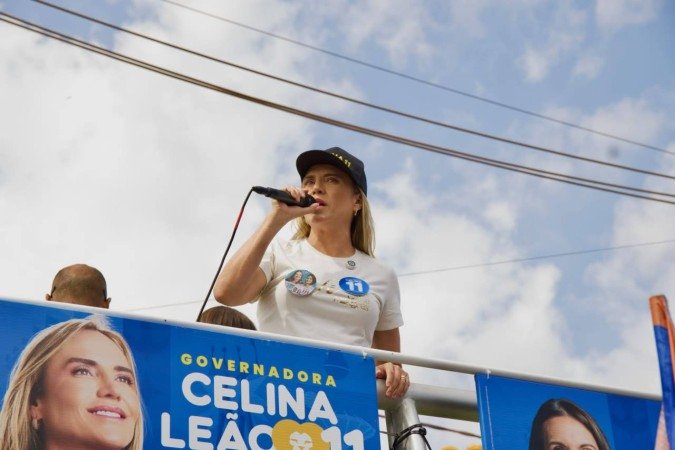 Celina faz carreata na 26 de Setembro no aniversário da região - (crédito: Murillo Dantas/Divulgação) Celina faz carreata na 26 de Setembro no aniversário da região - (crédito: Murillo Dantas/Divulgação)