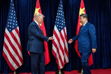 A lista chinesa contempla equipamentos hospitalares e de diagnósticos, além de reforçar a importação de itens agropecuários dos EUA -  (crédito: Divulgação/Casa Branca)