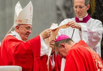 O arcebispo Jaime Spengler (à esquerda) em reunião com papa Francisco -  (crédito: Divulgação) -O arcebispo Jaime Spengler (à esquerda) em reunião com papa Francisco -  (crédito: Divulgação)