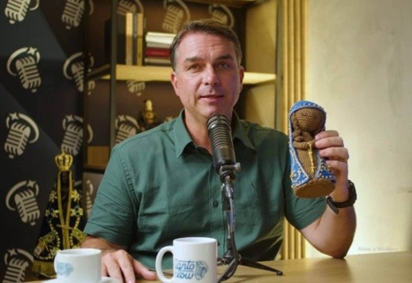 Flávio Bolsonaro -  (crédito: Reprodução)