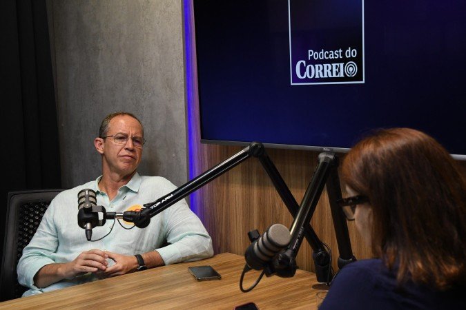 Ricardo Cappelli foi o primeiro candidato sabatinado no Podcast do Correio - (crédito: Marcelo Ferreira/CB/D.A Press) Ricardo Cappelli foi o primeiro candidato sabatinado no Podcast do Correio - (crédito: Marcelo Ferreira/CB/D.A Press)