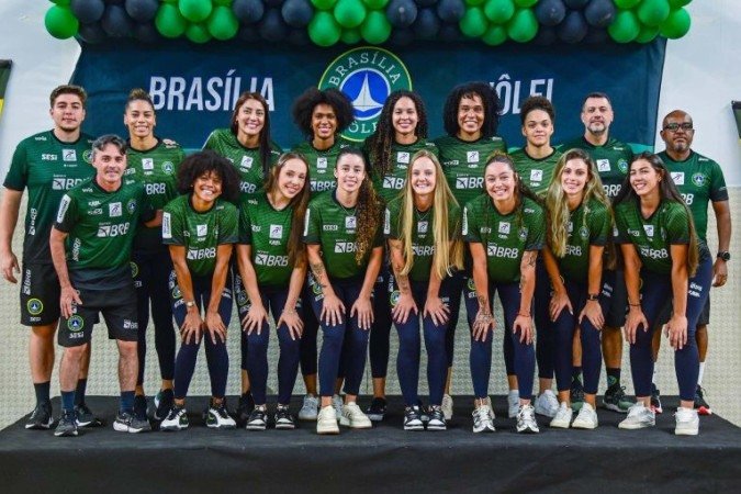 Time feminino do Brasília Vôlei disputa a Superliga A, elite da modalidade no Brasil - (crédito: Guerreiro fotografia ) Time feminino do Brasília Vôlei disputa a Superliga A, elite da modalidade no Brasil - (crédito: Guerreiro fotografia )