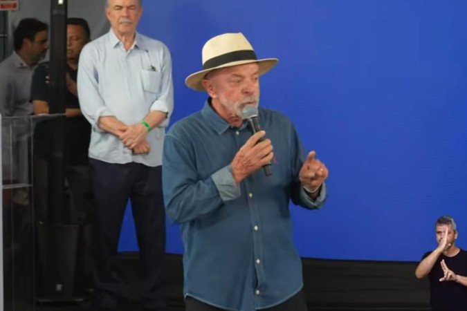 Presidente Lula (PT) em visita ao Hospital João de Deus - (crédito: Reprodução/YouTube) Presidente Lula (PT) em visita ao Hospital João de Deus - (crédito: Reprodução/YouTube)
