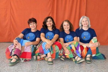 Grupo Paepalanthus torna espetáculo 'Histórias da boca da noite' em livro e circuito de lançamento ocorre em dez localidades do Distrito Federal - (crédito: Divulgação) Grupo Paepalanthus torna espetáculo 'Histórias da boca da noite' em livro e circuito de lançamento ocorre em dez localidades do Distrito Federal - (crédito: Divulgação)