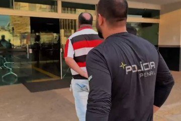 Homem foi preso em flagrante pela Polícia Penal - (crédito: Seape/Divulgação) Homem foi preso em flagrante pela Polícia Penal - (crédito: Seape/Divulgação)