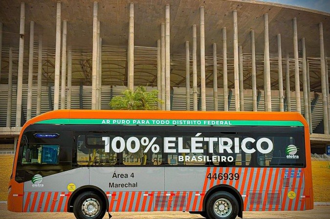 Eletra Ã© detentora de 56% do mercado de ÃŽnibus elÃ©tricos no Brasil