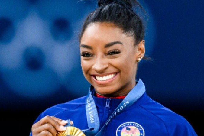 Simone Biles e a doença de pele - (crédito: Reprodução/Instagram) Simone Biles e a doença de pele - (crédito: Reprodução/Instagram)