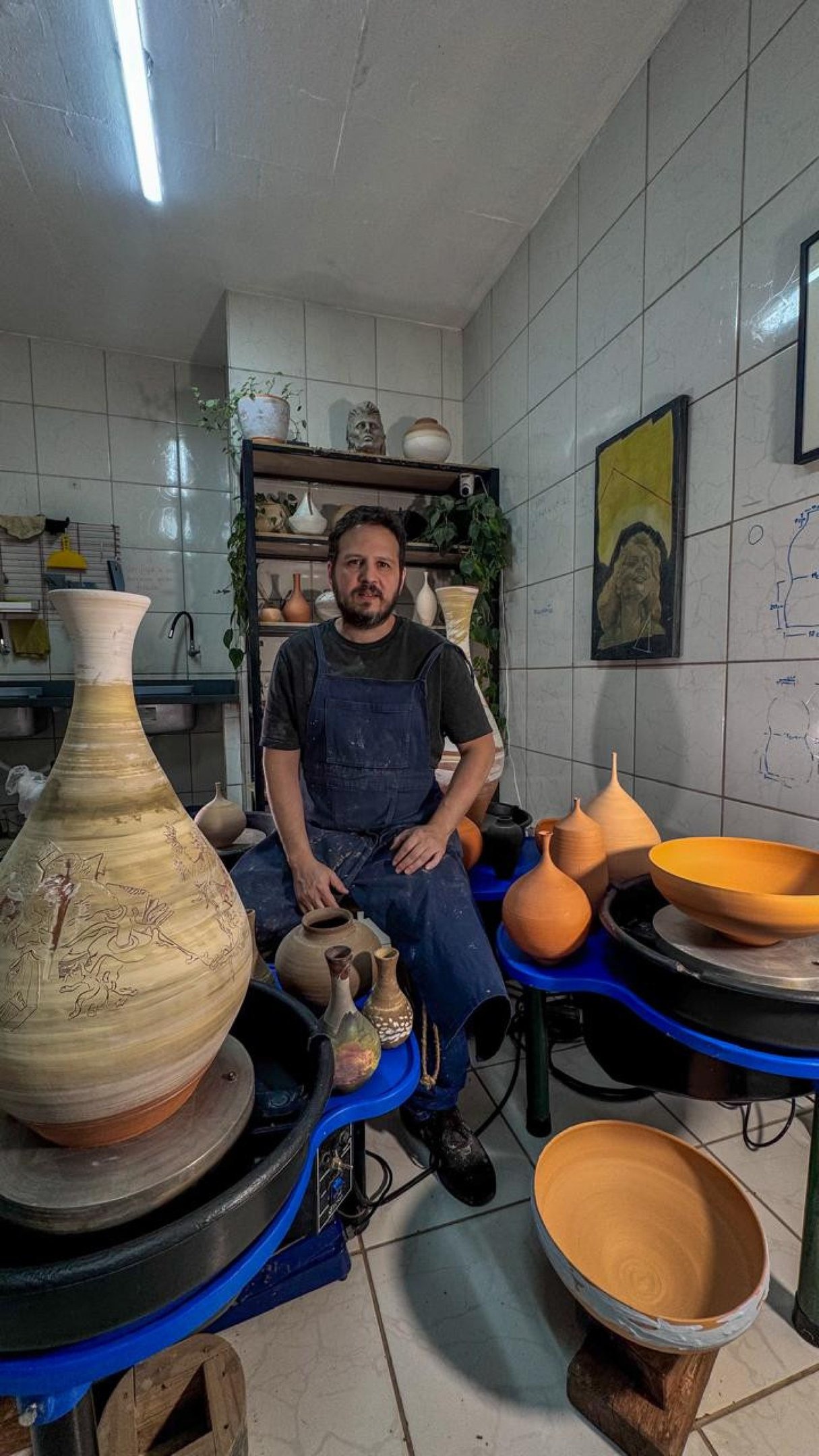 Henrique Ervilha &eacute; fundador do Ateli&ecirc; Soma Cer&acirc;mica