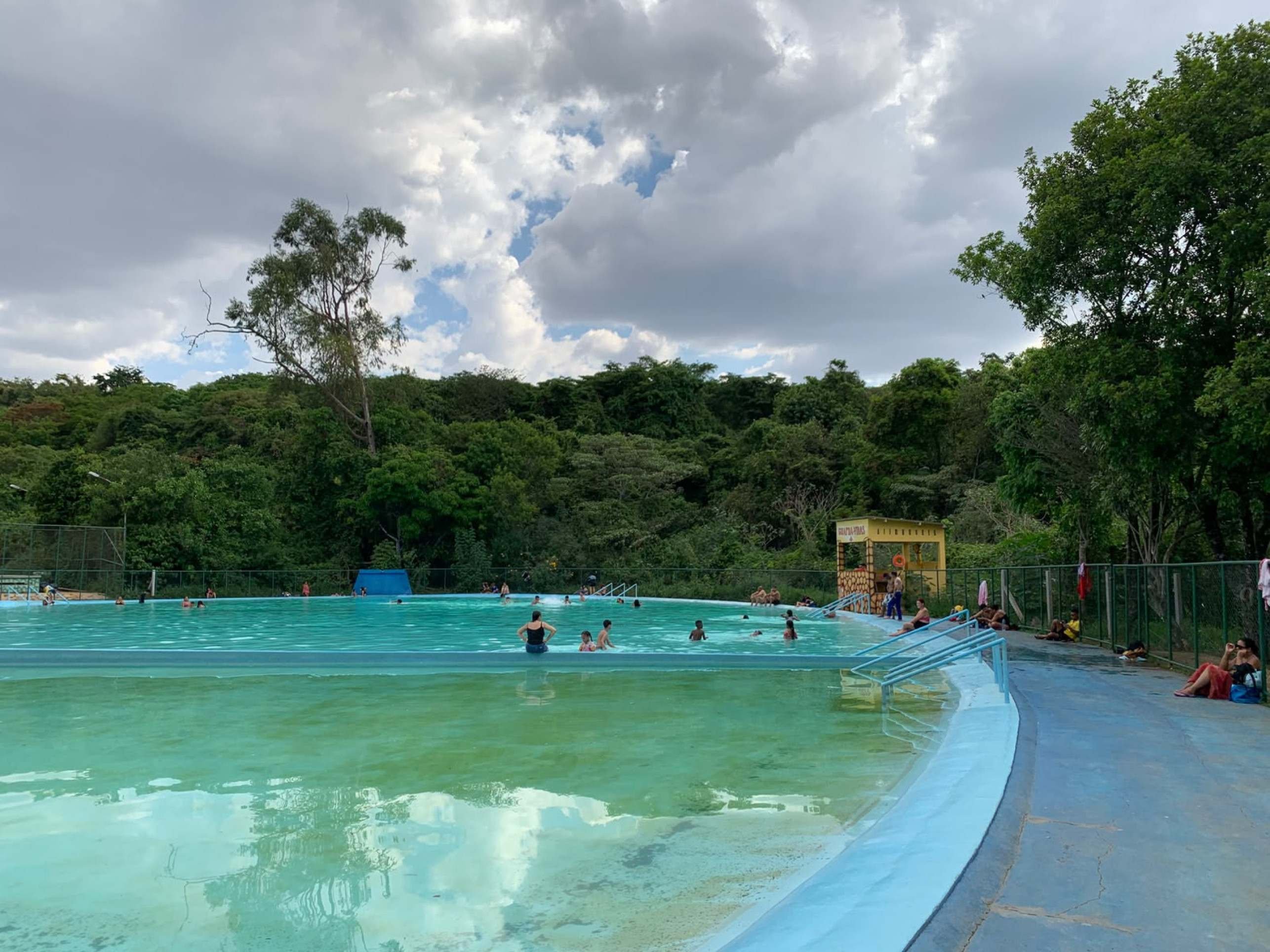 Piscina do Parque Saburo Onoyama, em Taguatinga 