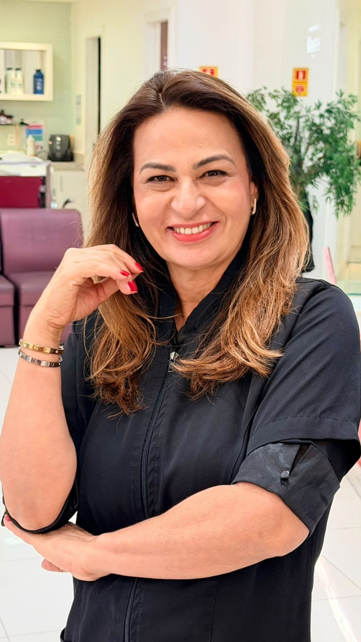 Monica Leoneth, cabeleireira do Lord Sal&atilde;o