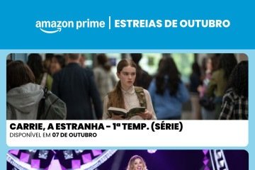A série Carrie, a Estranha é um dos destaques entre as estreias de outubro no catálogo do Amazon Prime Video. - (crédito: Divulgação) A série Carrie, a Estranha é um dos destaques entre as estreias de outubro no catálogo do Amazon Prime Video. - (crédito: Divulgação)