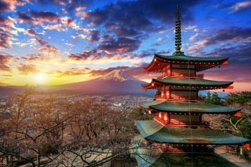 O monte Fuji é a mais alta montanha da ilha de Honshu e de todo o arquipélago japonês - (crédito: Freepik) O monte Fuji é a mais alta montanha da ilha de Honshu e de todo o arquipélago japonês - (crédito: Freepik)