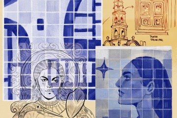 Para além disso, Viviane absorve muito da vida para colocar nas suas criações -  (crédito: Arquivo pessoal)