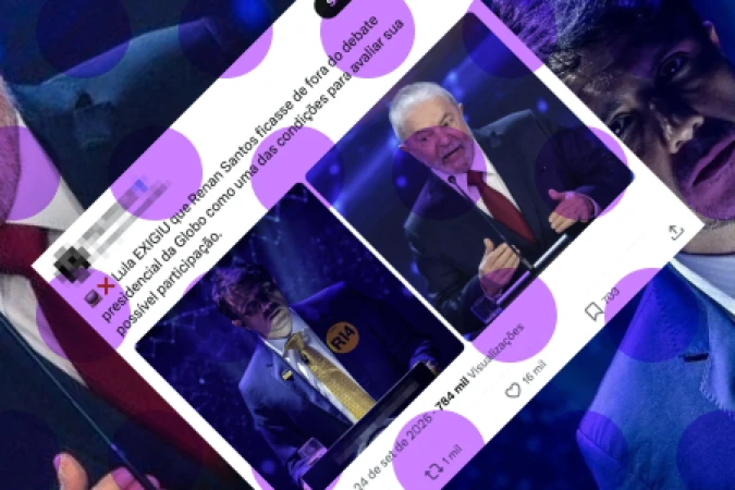 Entenda as regras para participação de candidatos em debates na TV. - (crédito: reprodução/comprova ) Entenda as regras para participação de candidatos em debates na TV. - (crédito: reprodução/comprova )
